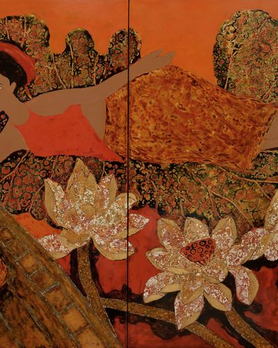 Câu chuyện trong vườn sen.