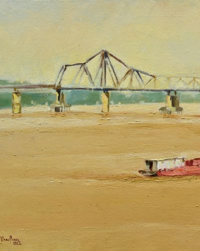 Sông Hồng mùa nước