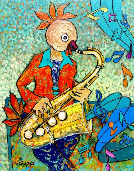 Nghệ sĩ Saxophonist 1