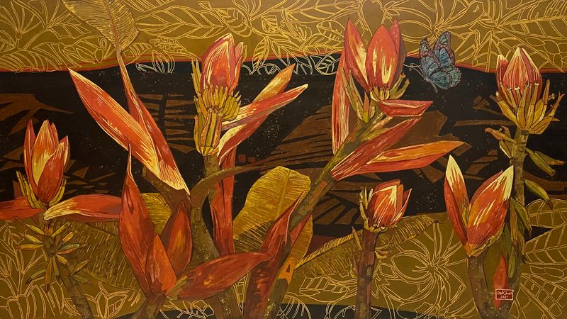 Hoa chuối rừng 01