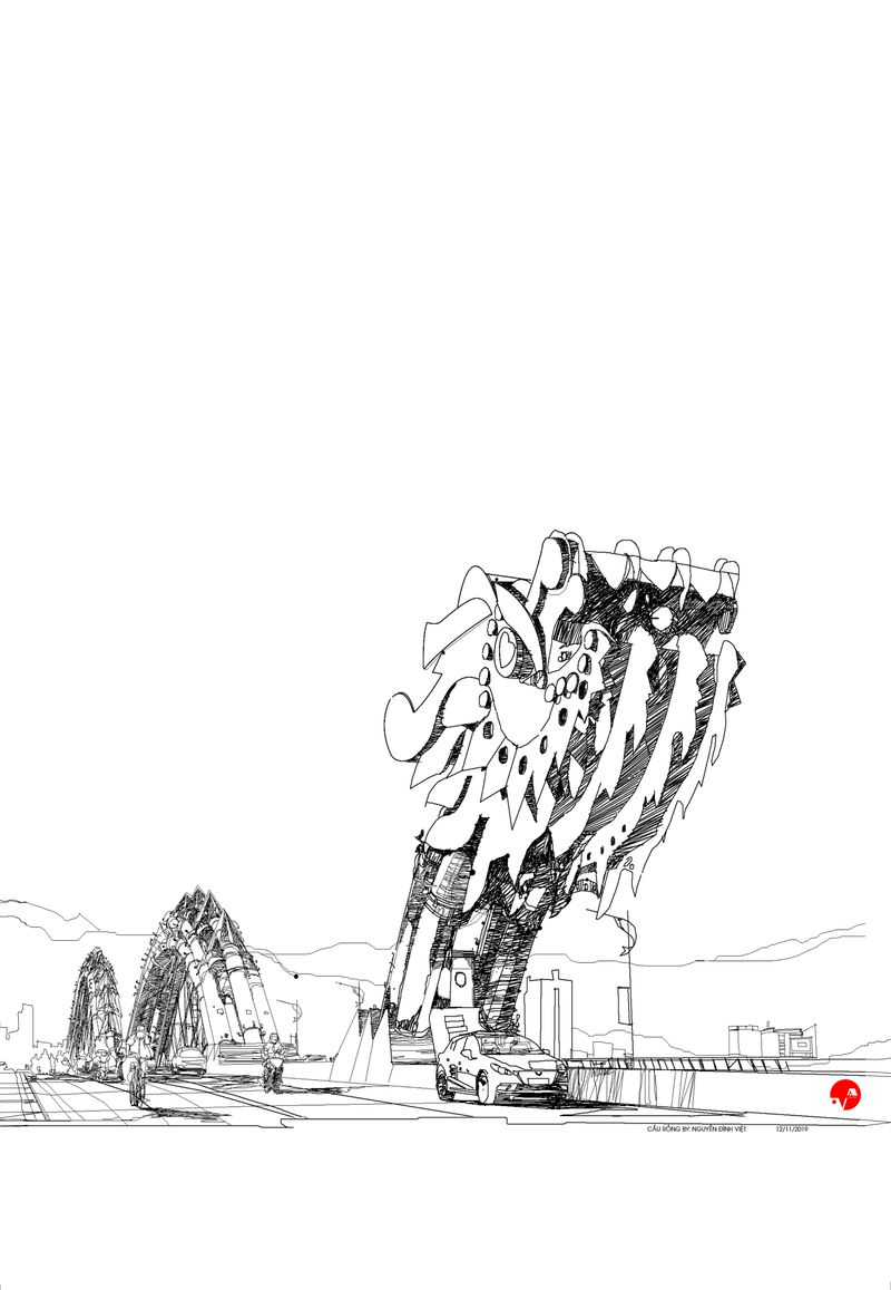 Cầu Rồng Đà Nẵng là nét đặc trưng của thành phố Đà Nẵng. Hãy đón xem những bức tranh vẽ cầu rồng này, nét vẽ tinh tế và chân thực sẽ đưa bạn đến thăm thú thành phố này. Bức tranh sống động và rực rỡ sẽ khiến bạn muốn đến Đà Nẵng ngay lập tức.
