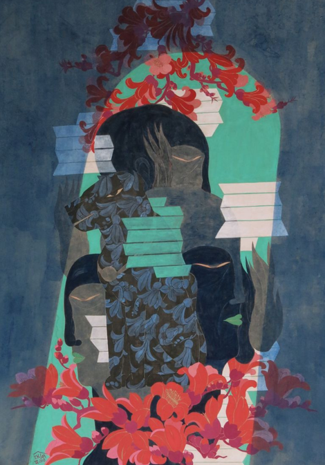 Nghiêng - Hoa tháng Ba