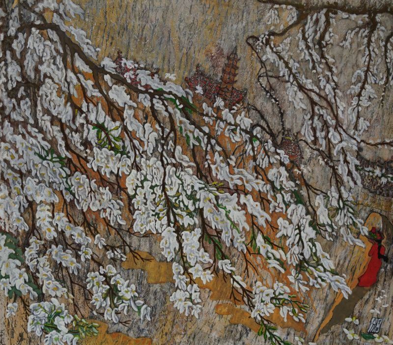 Dalbergia tonkinensis flowers