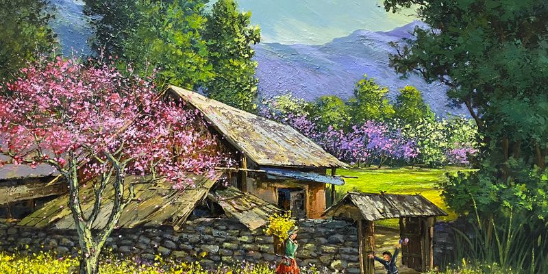 Bản nhỏ vào xuân