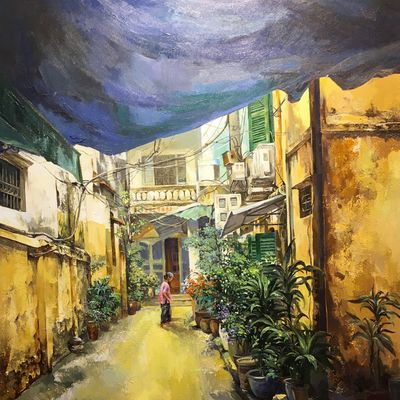 Tháng tư về qua ngõ