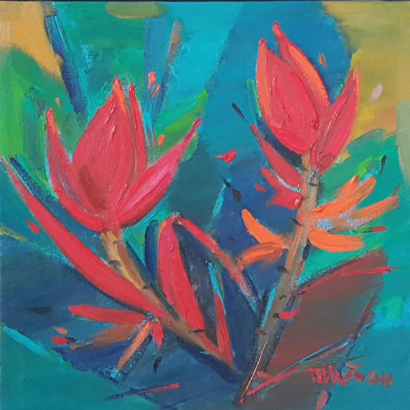 Hoa chuối rừng 1