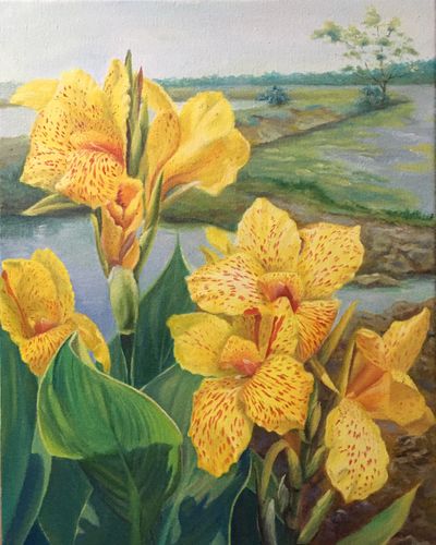 Hoa nơi ngoại thành