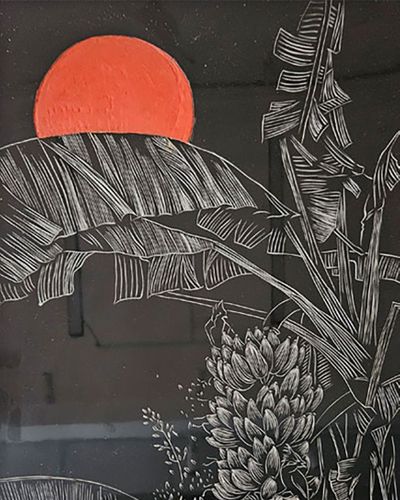 bụi chuối ( seri có đôi)