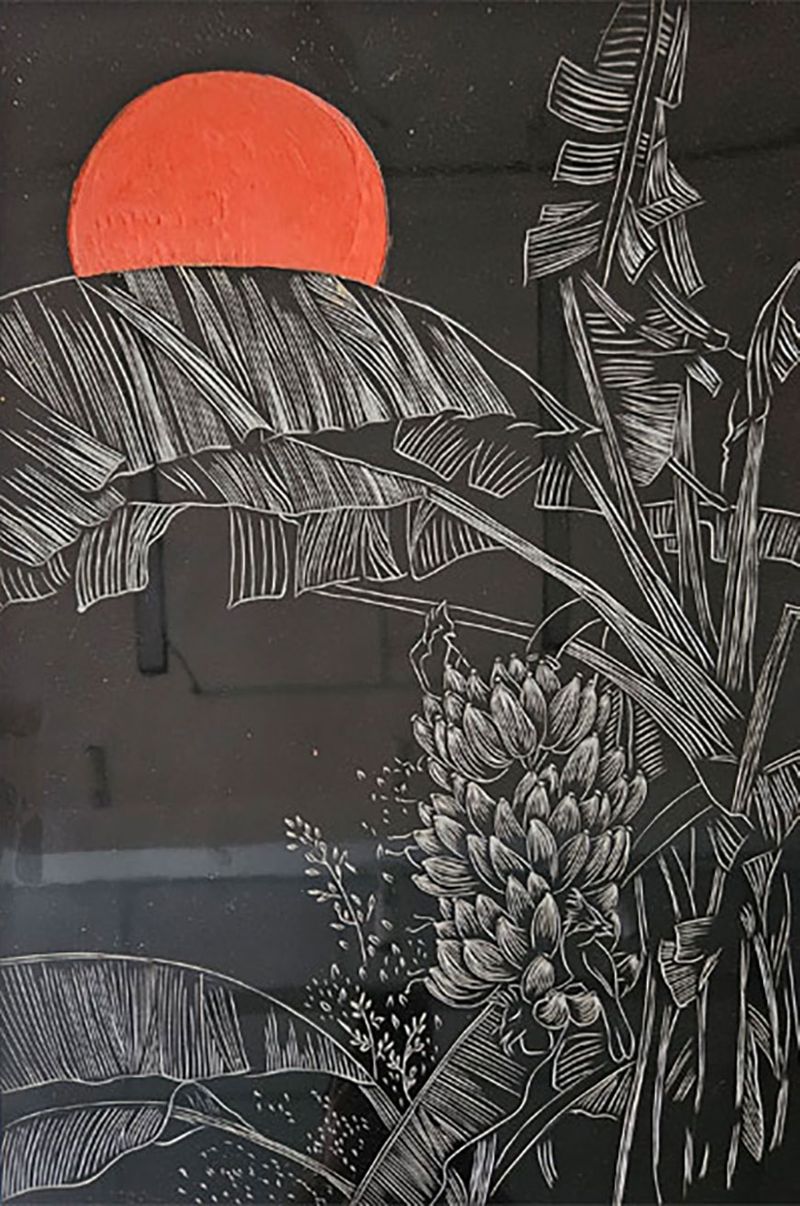 bụi chuối ( seri có đôi)