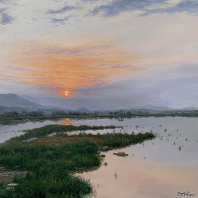Bờ bên sông hồng