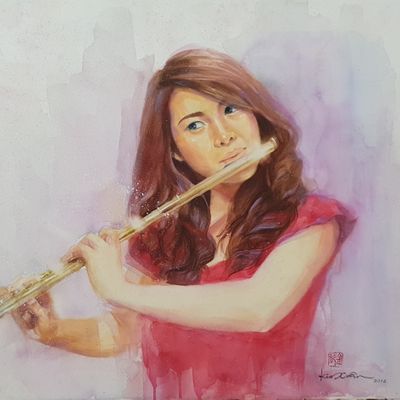 Thiếu nữ và sáo tây