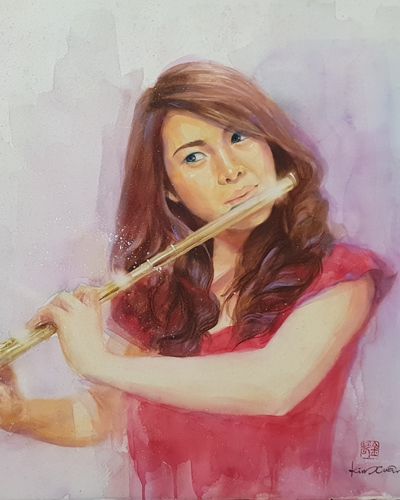 Thiếu nữ và sáo tây