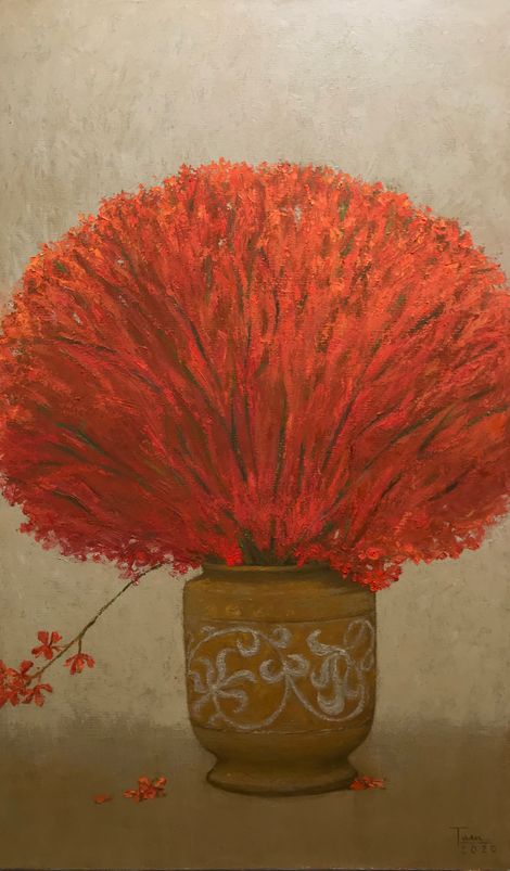 Hoa lan đỏ