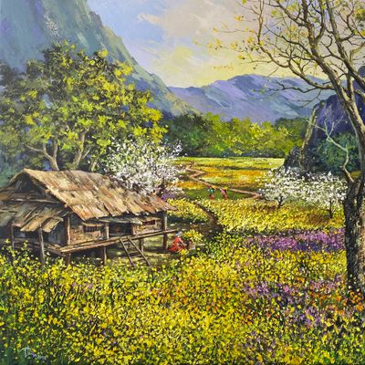 Sắc xuân vùng cao