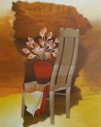 Tĩnh vật với hoa sen