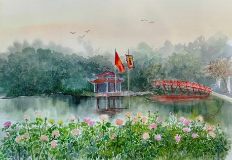 Mùa Thu trên Hồ