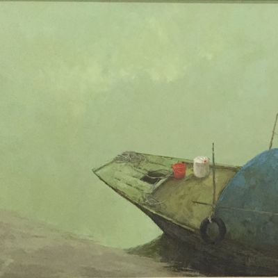 Người đàn ông vá lưới