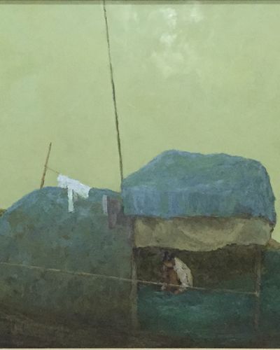 Người đàn ông vá lưới