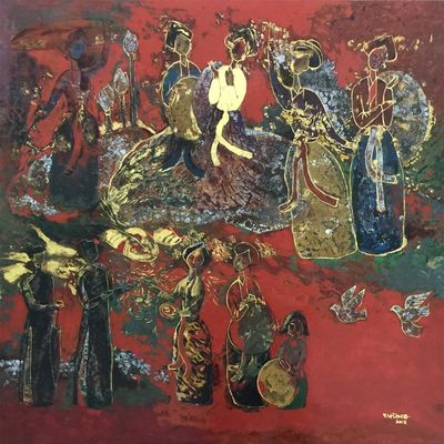 Dùng giằng quan họ