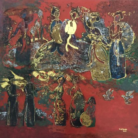 Dùng giằng quan họ