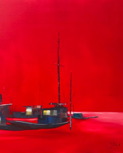 Hoàng hôn bên biển