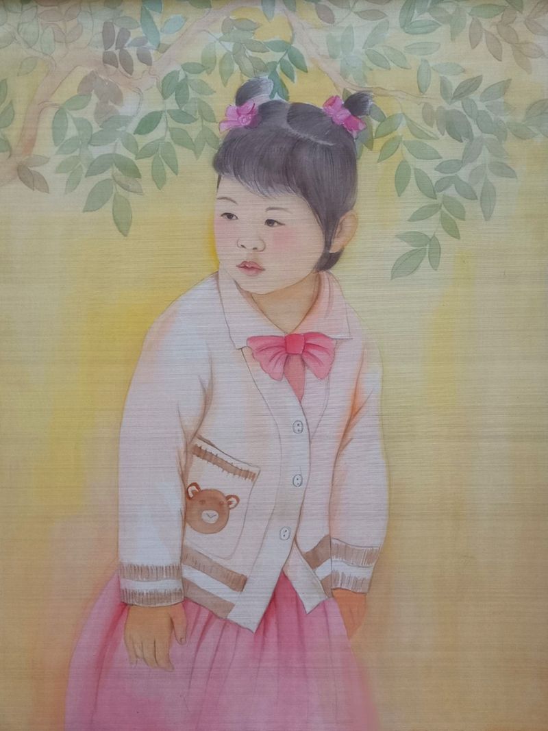 Mùa xuân của bé Gia Hân