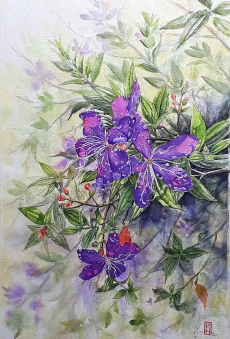 Hoa bên đường