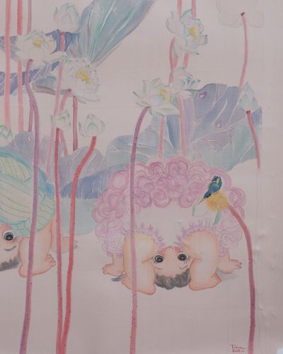 Bạn chim nhìn gì em