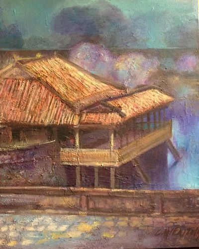 Xung Khiêm Tạ (Nhà Thủy Tạ) Lăng tự Đức