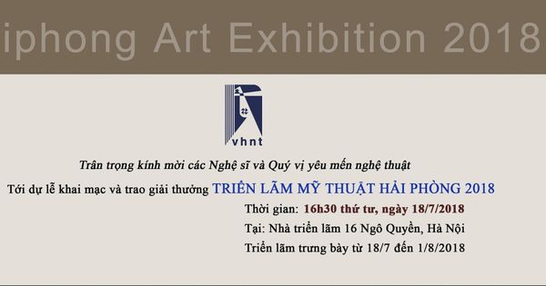 Triển lãm mỹ thuật Hải Phòng tại Nhà triển lãm 16 Ngô Quyền, Hà Nội