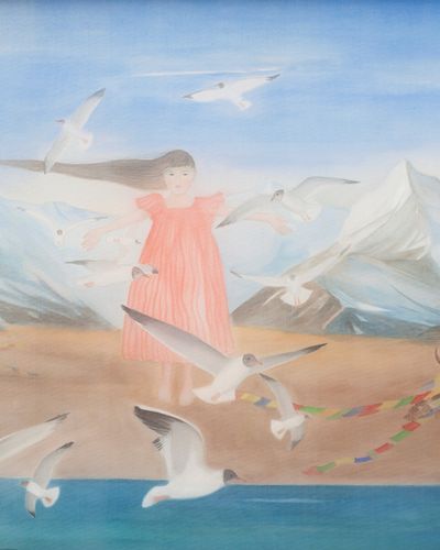 Bình minh trên Tây Tạng