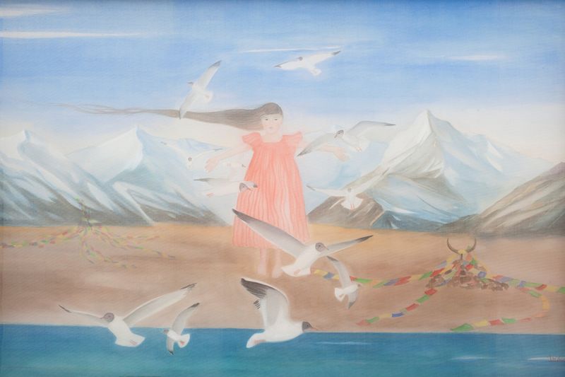 Bình minh trên Tây Tạng