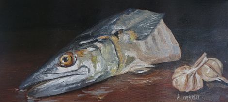 Mackerel Fish Head