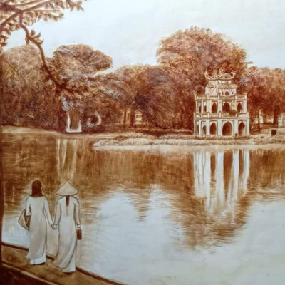 Cảnh Hồ Gươm